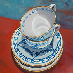 Patterned Teacups