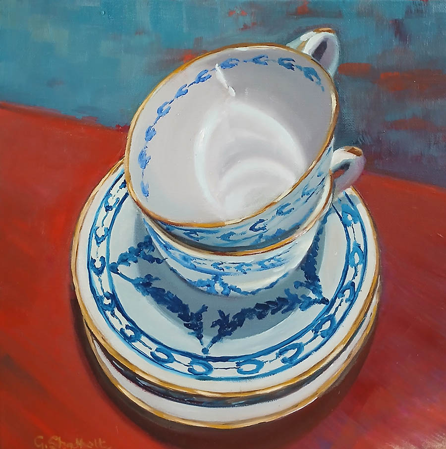 Patterned Teacups